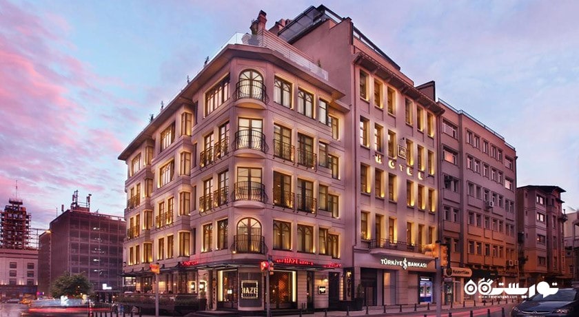 نمای شب هتل هاز کاراکوی