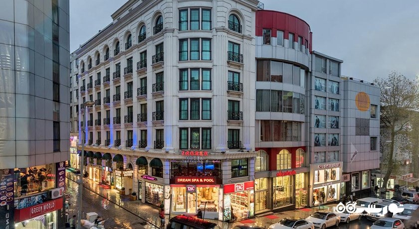 نمای ساختمان هتل زاگرب استانبول