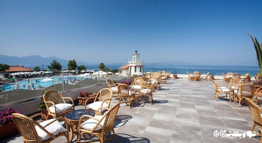 محوطه فضای باز بار وینتر گاردن