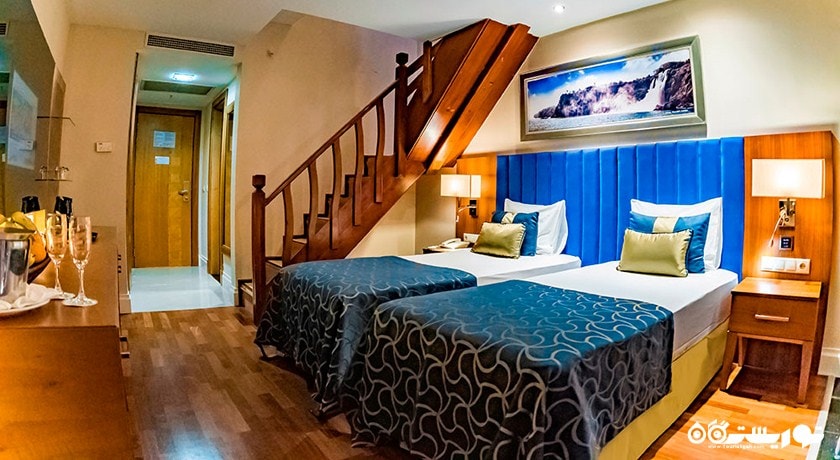 تخت های توئین اتاق دوبلکس