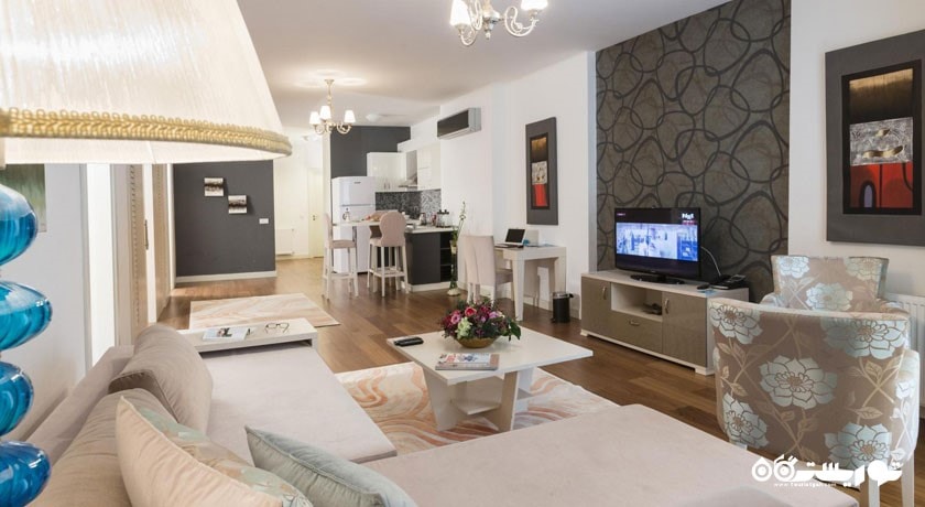 نمای کلی سوئیت دلوکس دو خوابه