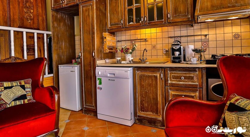 آشپزخانه مجلل پنت هاوس هتل