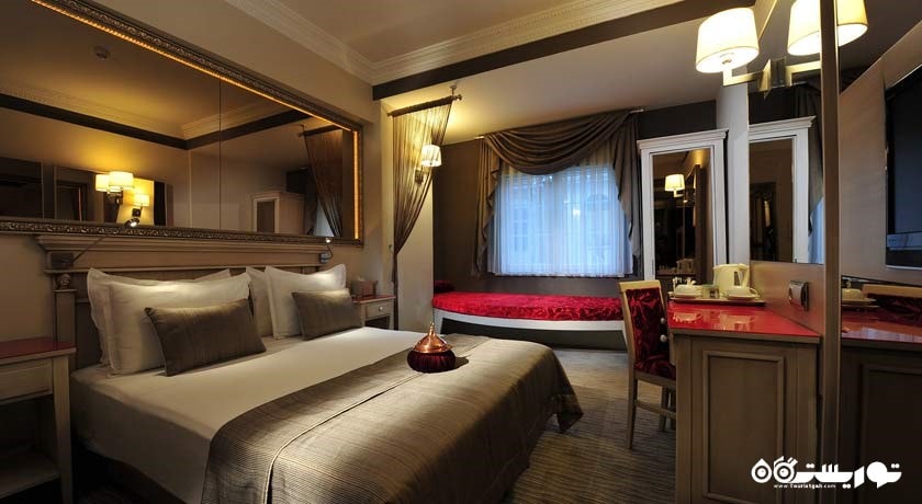 تخت بزرگ اتاق استاندارد