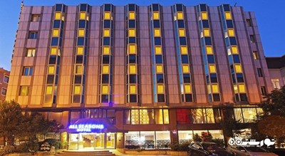 نمای شب هتل آل سیزنز استانبول