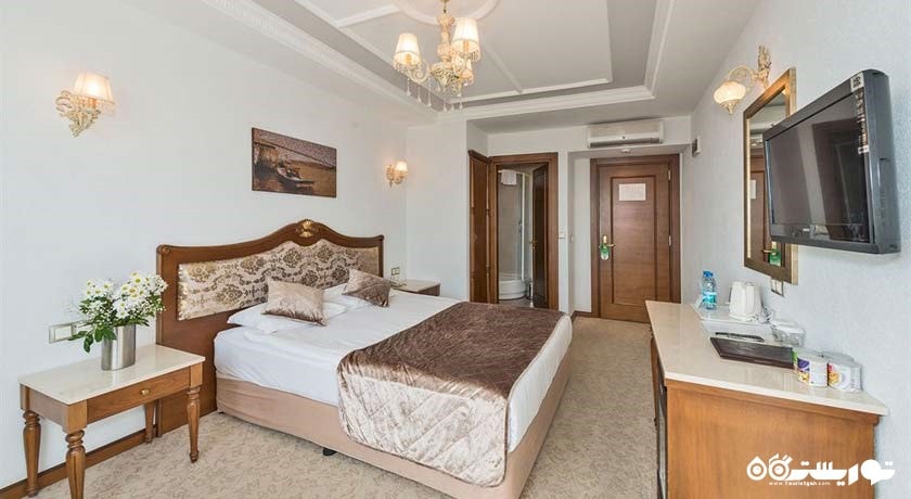 نمای اتاق سینگل هتل آنتیس