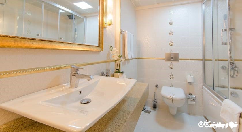 حمام و سرویس بهداشتی اتاق ها	