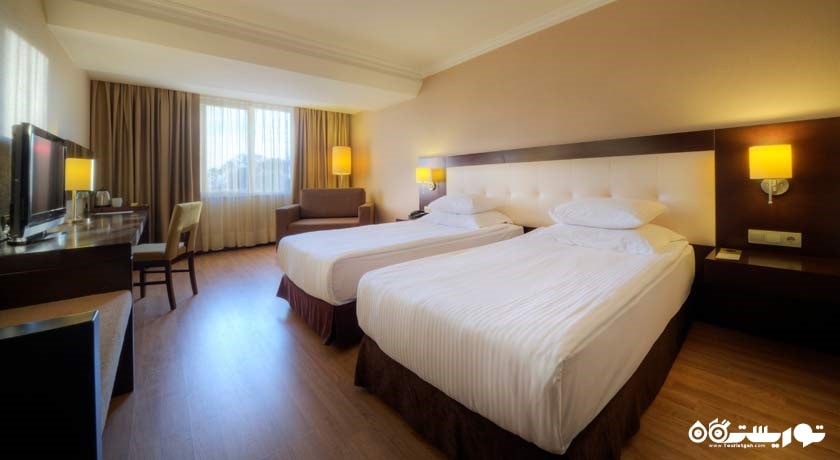 تخت های توئین اتاق دلوکس