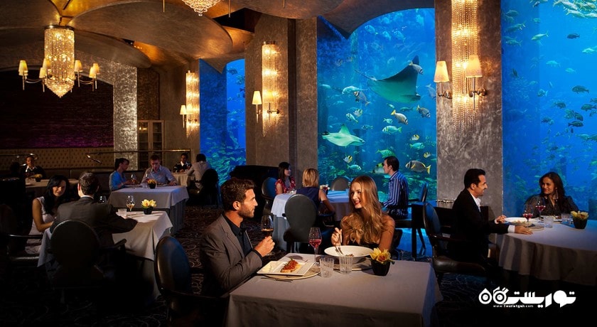 پوسایدن کافه هتل آتلانتیس د پالم