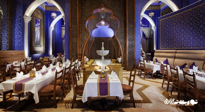 نمای رستوران لبنانی النفوراه