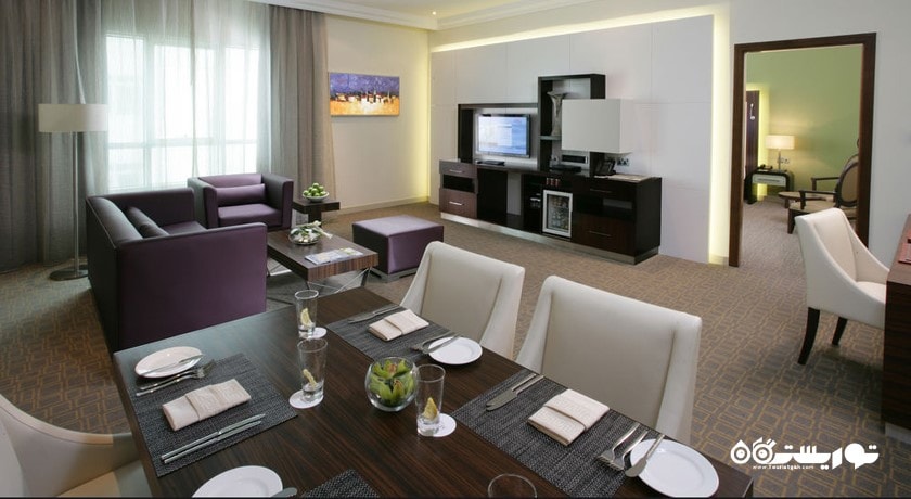 نمای کلی سوئیت هتل آئوریس پلازا