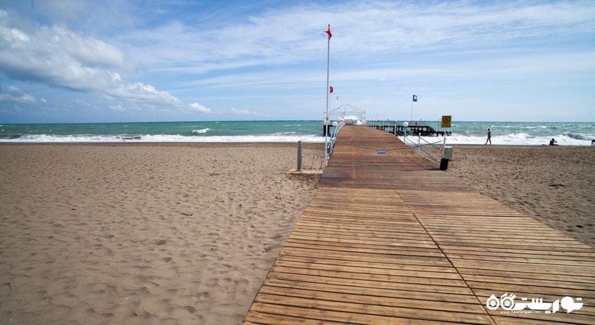 ساحل اختصاصی  هتل کنکورد دلوکس ریزورت لارا