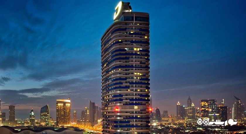 نمای ساختمان هتل دامک میزون دبی مال استریت