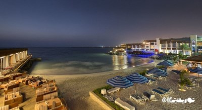 نمای ساحل هتل دبی مارینا بیچ