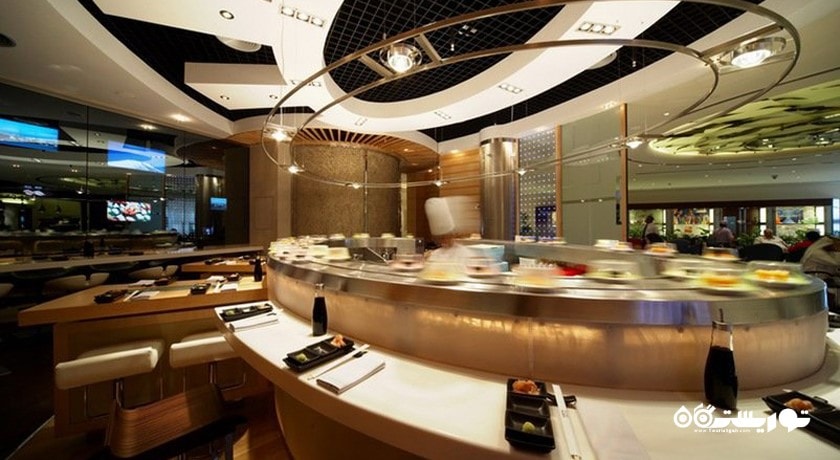 نمای رستوران ژاپنی کافه سوشی