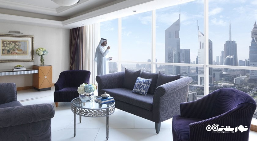 محوطه نشیمن سوئیت پرزیدنشال