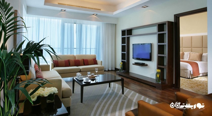 نمای آپارتمان دلوکس یک خوابه
