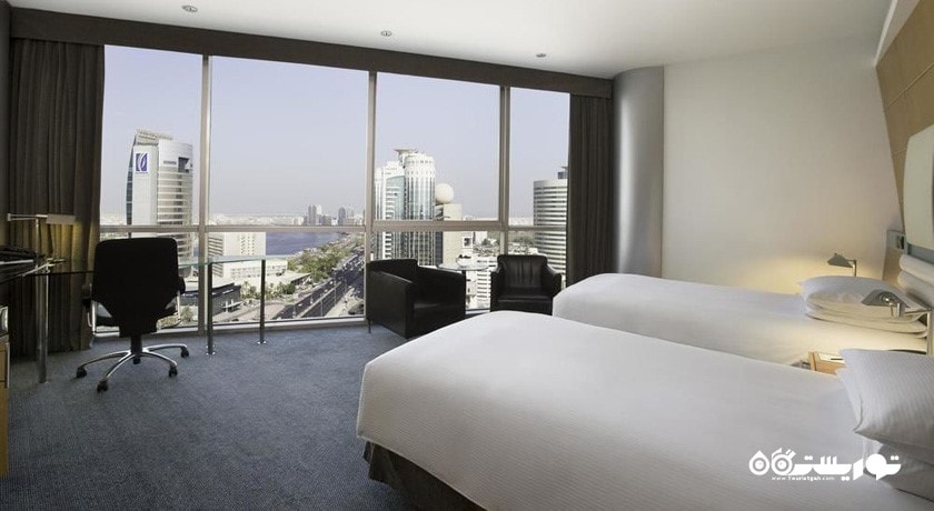 اتاق دلوکس توئین هتل هیلتون دبی کریک