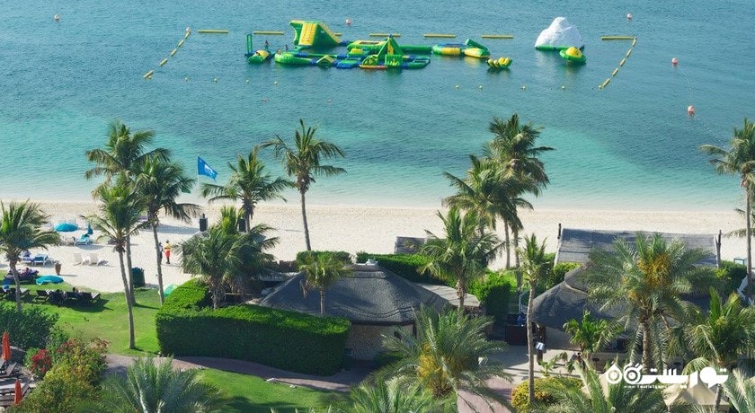 نمای ساحل هتل جی ال جبل علی بیچ