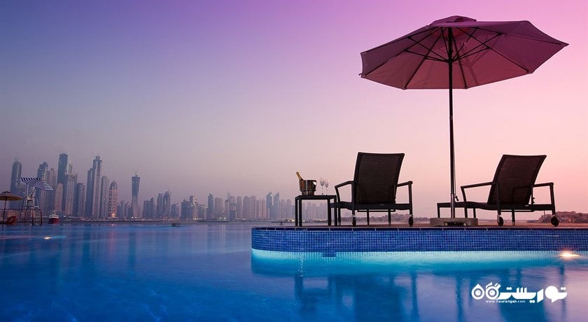 استخر روباز هتل موانپیک ابن بطوطه گیت دبی  
