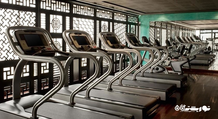 تردمیل های سالن ورزشی هتل
