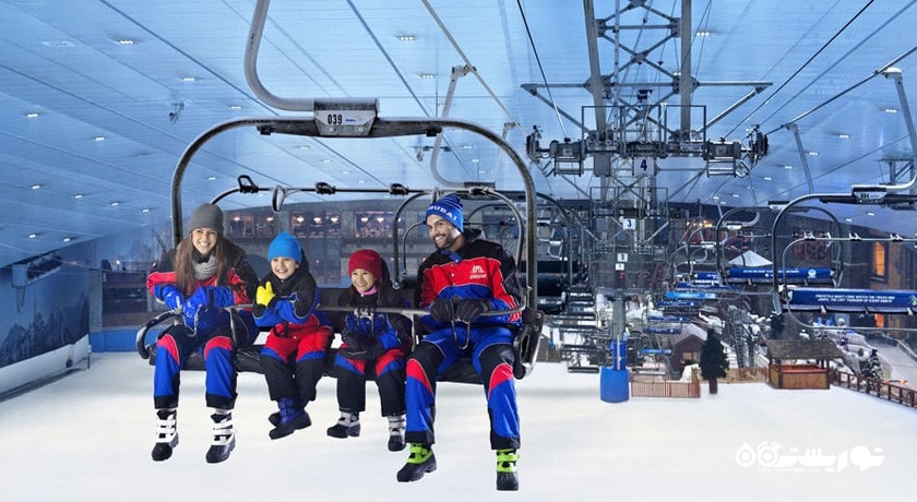 پیست اسکی سرپوشیده هتل