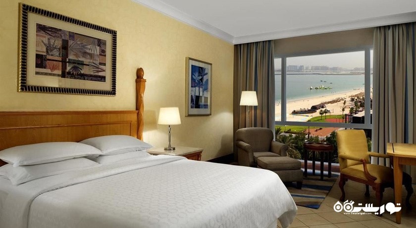 نمای تخت بزرگ اتاق کلاب