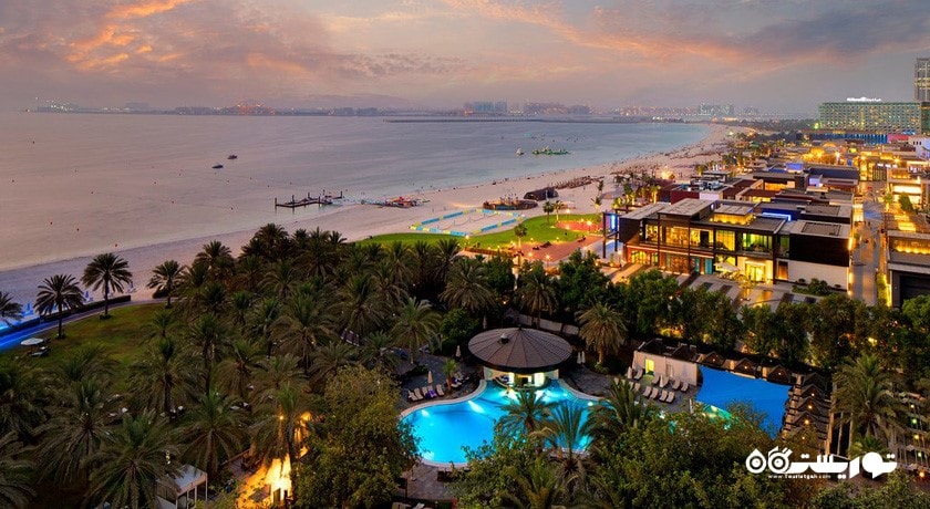 نمای کلی محوطه هتل شراتون جمیرا بیچ ریزورت