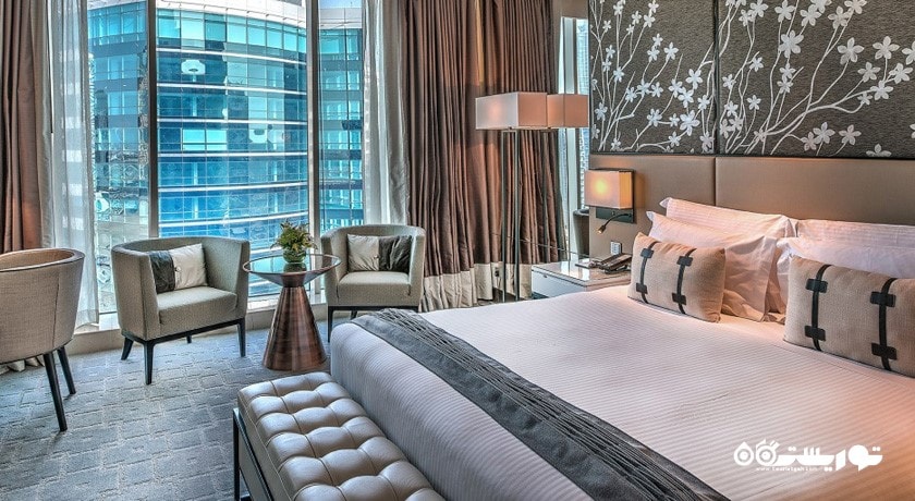 نمای تخت بزرگ اتاق سوپریور