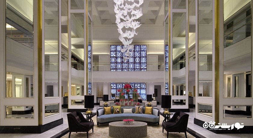نمای لابی هتل تاج دبی