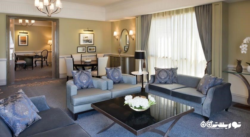 محوطه نشیمن سوئیت کارولین آستور