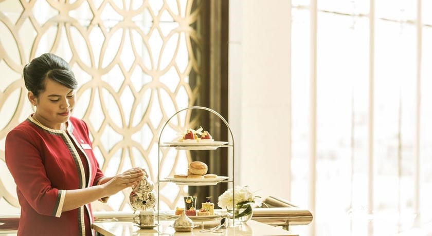 لابی لانج  هتل رافلز