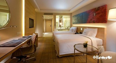 اتاق دلوکس هتل دبل تری بای هیلتون کوالالامپور