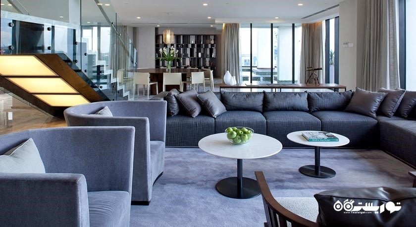 نشیمن آپارتمان سه خوابه دلوکس