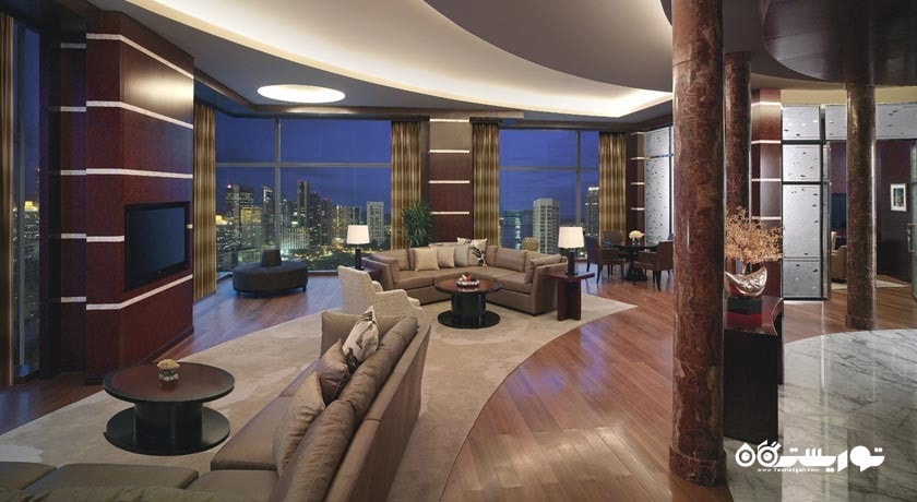 محوطه نشیمن سوئیت پرزیدنشال