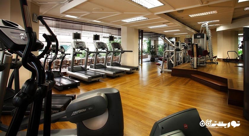 تردمیل های سالن ورزشی هتل