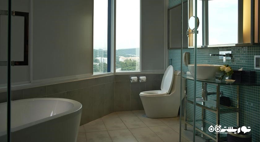 حمام و سرویس بهداشتی اتاق ها
