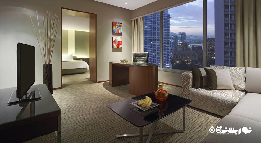 محوطه نشیمن سوئیت هتل