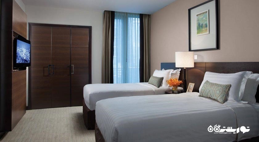 تخت های توئین آپارتمان دوخوابه پرمیر