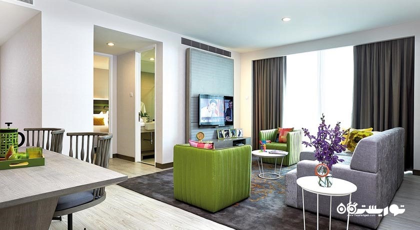 نشیمن آپارتمان دلوکس سه خوابه