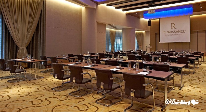 نمای اتاق برگزاری جلسات در هتل