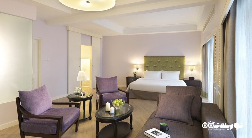 محوطه نشیمن سوئیت سه خوابه