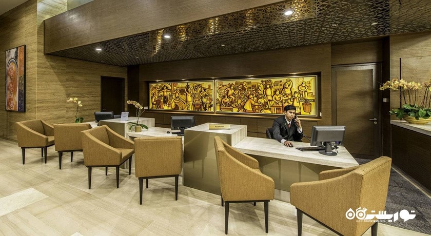 میز پذیرش هتل اسکات سنترال