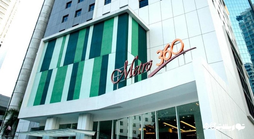 نمای ساختمان هتل مترو 360 کوالالامپور