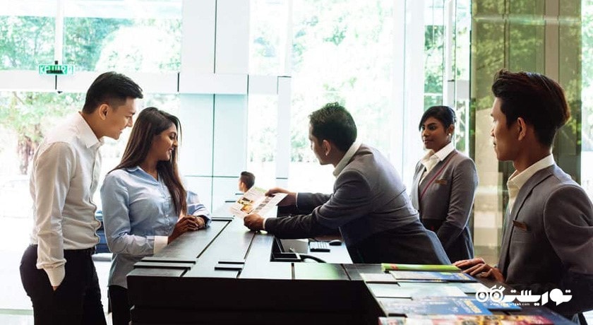 قسمت پذیرش هتل مترو 360 