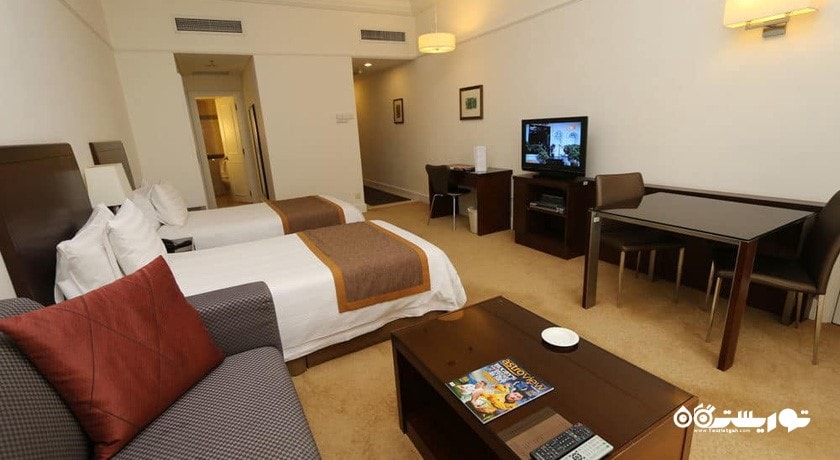 تخت های توئین اتاق استودیو یک خوابه