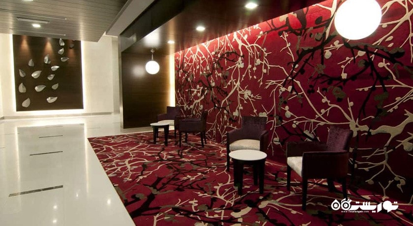 نمای محوطه نشیمن لابی هتل