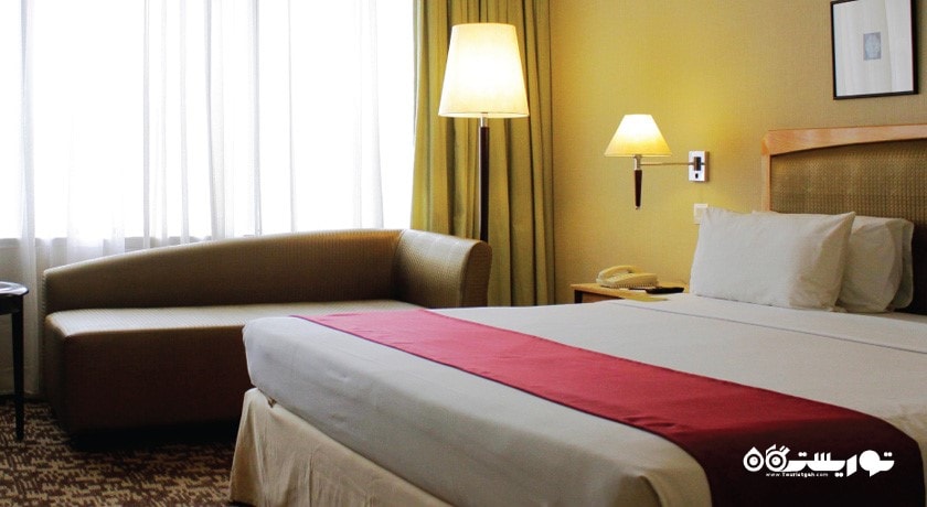 نمای تخت بزرگ اتاق سوپریور