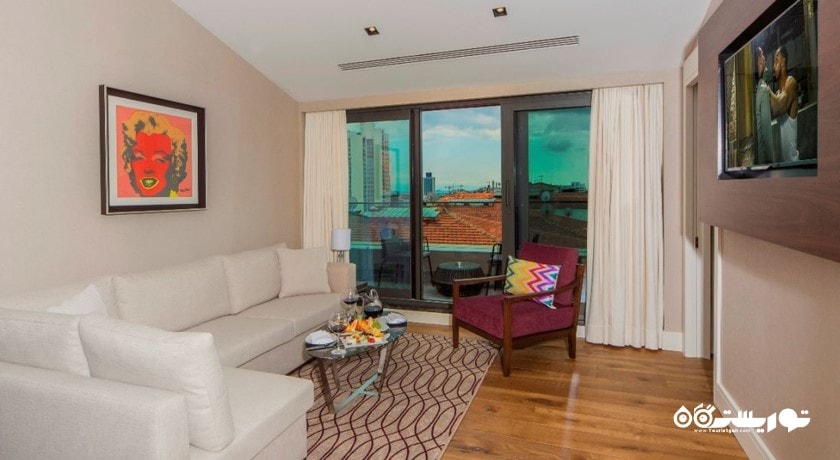 محوطه نشیمن سوئیت بسفروس