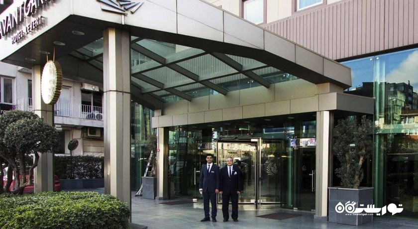 درب ورودی هتل آوانگارد لونت