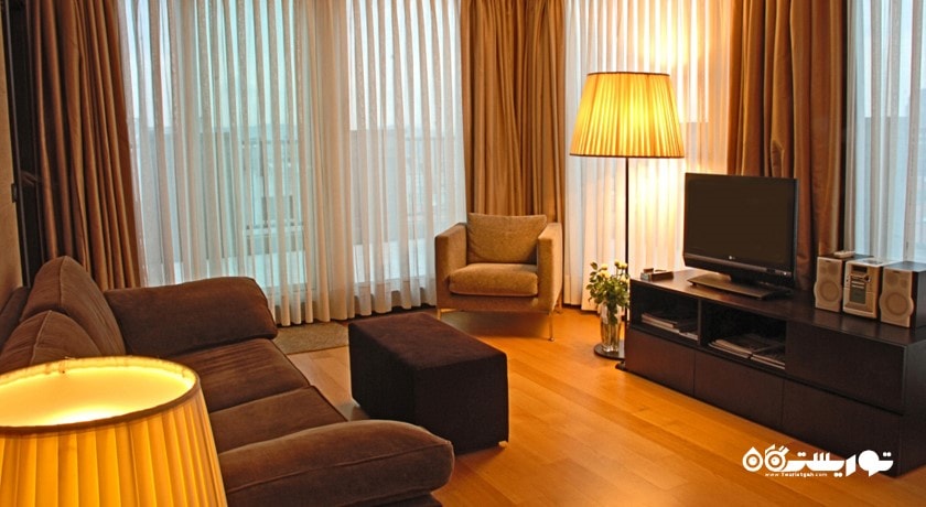 محوطه نشیمن سوئیت هتل